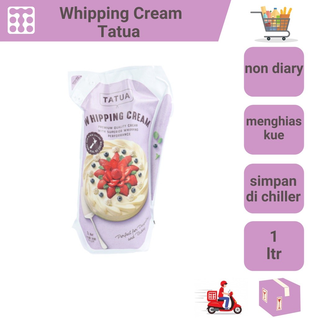 

Whipping Cream Tatua 1 Liter / Whipping Cream