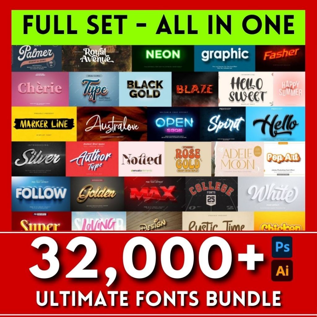 BRIKFID.PRO Font Bundle Collection | TTF & OTF Font.