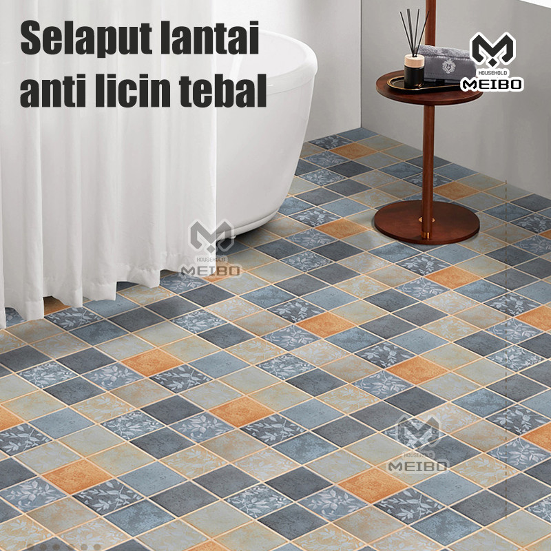 Karpet Lantai Motif Kayu / Karpet Lantai Roll Vinyl Roll/ Vinyl Gulung Panjang Dekorasi Lantai Motif