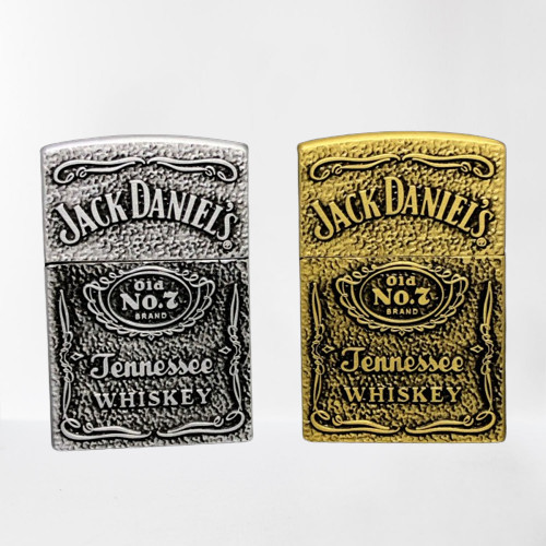 COD - Korek Api Bara Motif Jack Daniels Korek Api Gas Isi Ulang Korek Unik