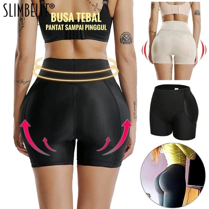 Celana Dalam Busa Pembesar Bokong Dan Pinggul/Busa Pantat Dan Pinggul - Cokelat, M