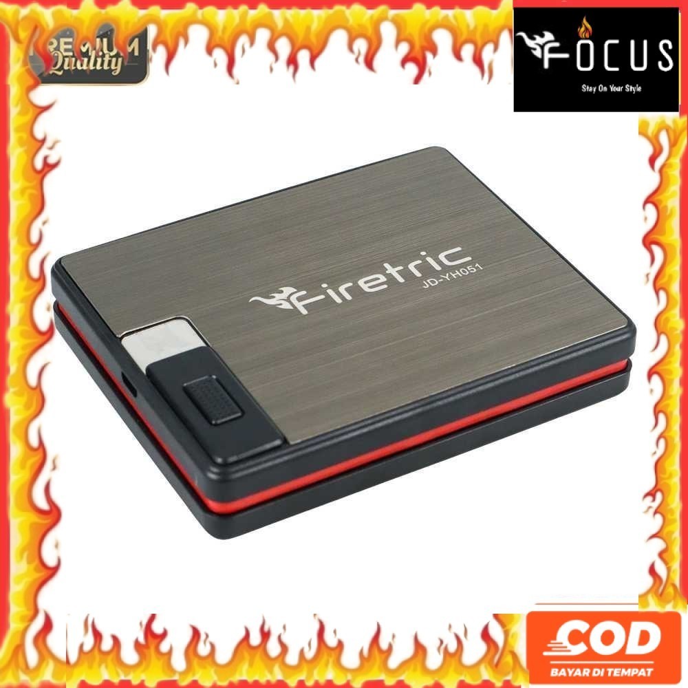 KOTAK ROKO Anti Karat Isi 20 SLOT + KOREK ELEKTRIK USB CHARGE / TEMPAT WADAH BATANG ROKOK TRAVELING 