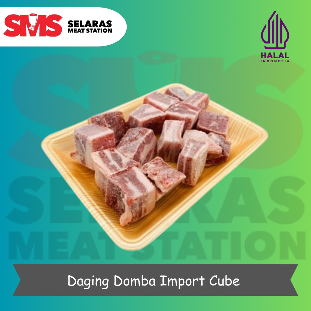 

Daging Domba Muda Import AUS Potongan / Lamb Cube - Selarasmeatshop