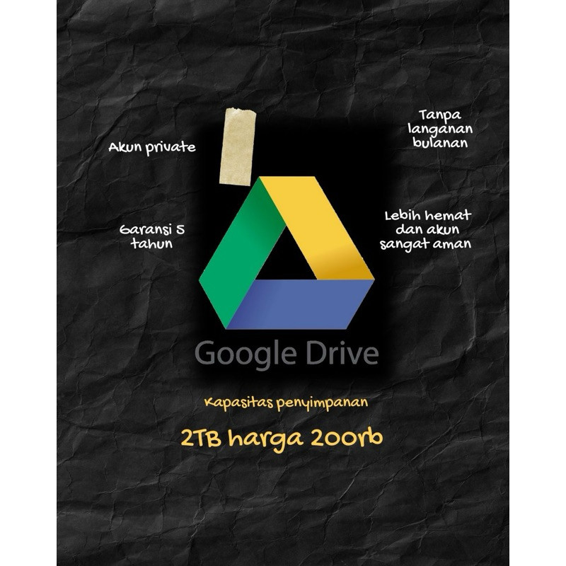 GoogleDrive Akun Private
