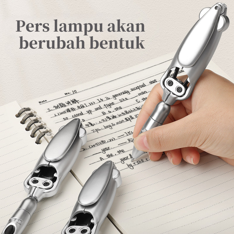

Ready Pena Transformasi 0.5MM Tinta Hitam Bentuk Cumi-cumi Perlengkapan Menulis Lucu Sekolah Alat Tulis Dekompresi