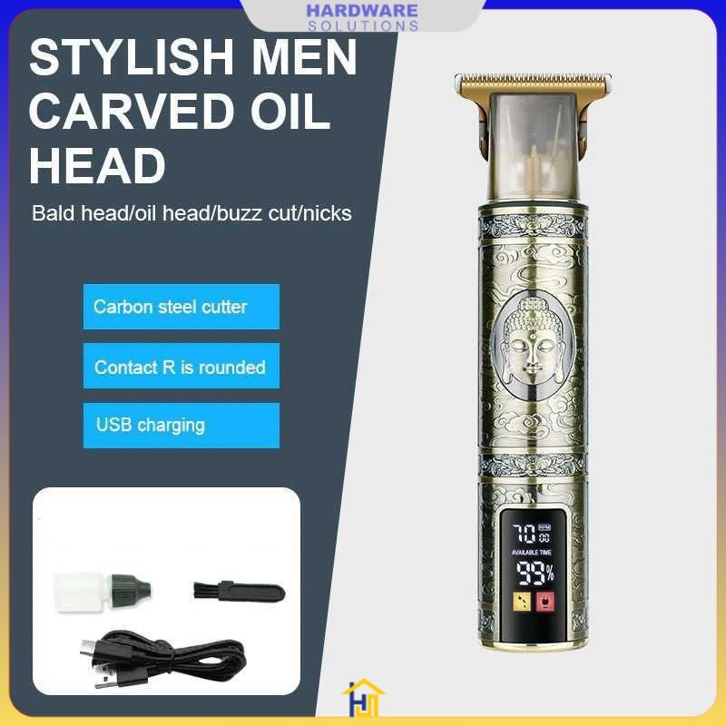 Alat Cukur Rambut Elektrik Hair Clipper Trimmer Model Buddha - T9