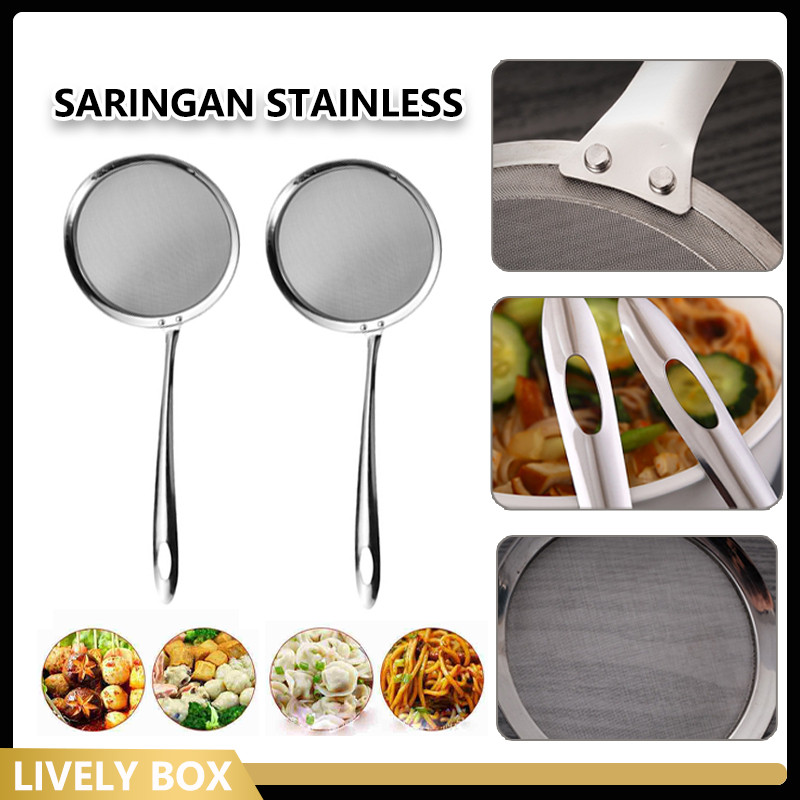 Saringan Stainless/Saringan Minyak Halus Stainless Steel/saringan Minyak Halus Stainless Steel Tebal