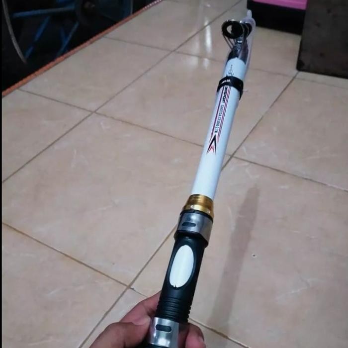 Joran Pancing Portable Carbon Fiber Ghotda Warna Putih 3 Meter