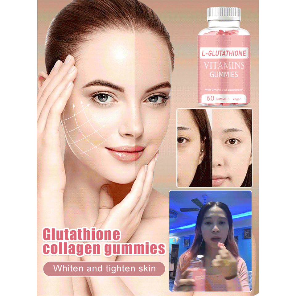 

[3 Derajat Lebih Putih Dalam Satu Minggu] HALAL Permen Karet Kolagen Glutathione Kolagen Gummy Gummy Permen Karet Kecantikan Satu Minggu