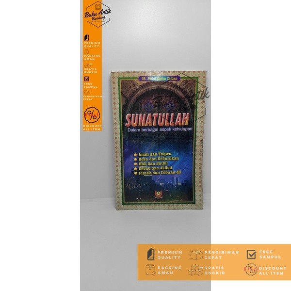 Sunatullah Dalam Berbagai Aspek Kehidupan Abdul Karim Zaidan