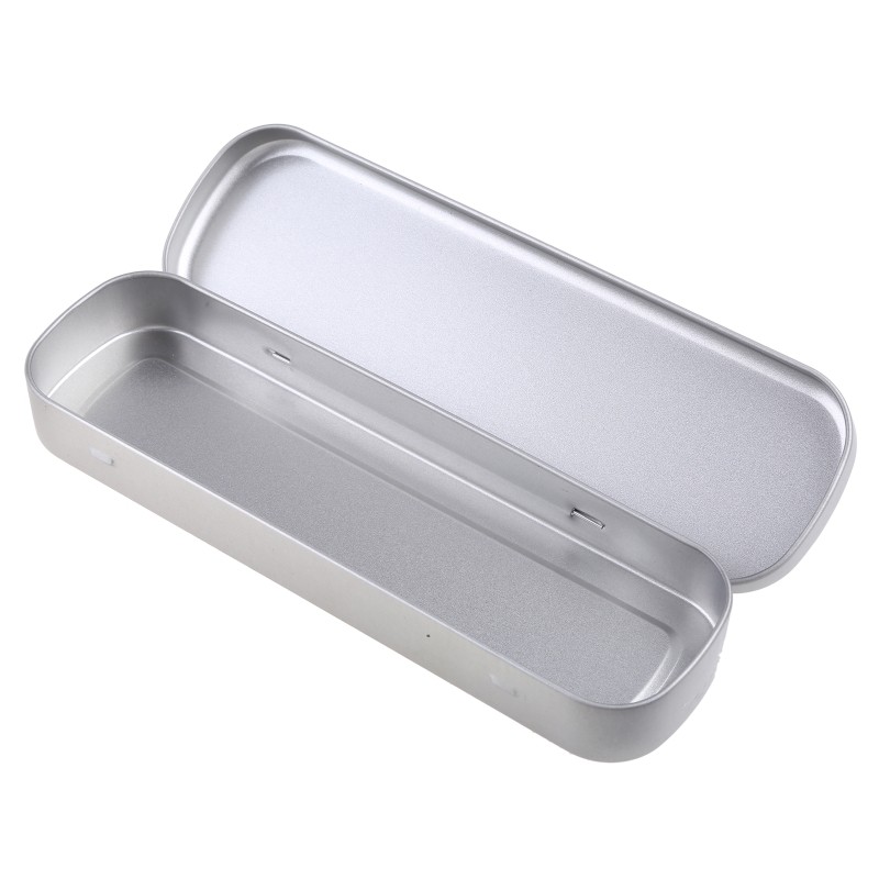 

Iron Pen for Case Portable Pencil Box Student Stationery Storage Office Supply