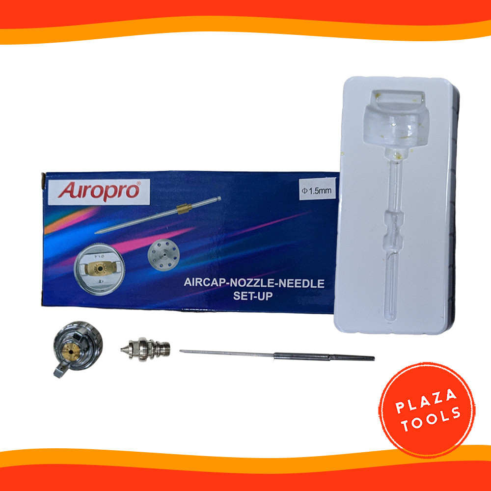 Set Nozzle Sparepart  1.5 mm Fluid Nozzle Set Spraygun W71 G