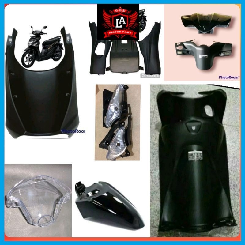 L.A MOTOR PART - Body kasar Halus Paru Lower Penahan Lumpur Beat Pop
