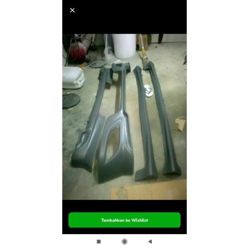 TERMURAH bodykit yaris 2008 - SANNY COSTUM BODYKIT
