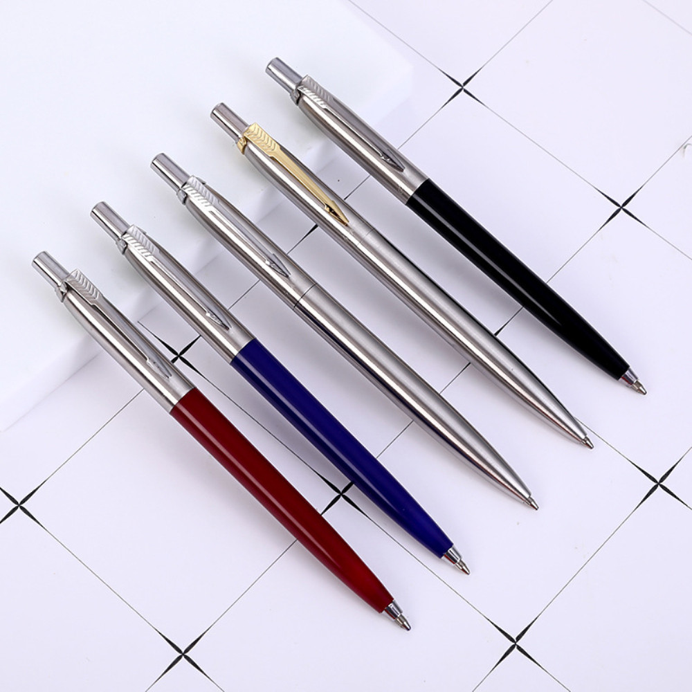 

Ballpoint Pen Luxury Signature Pen Quality Metal Ball Point Pens Automatic Ball Pen Business Office School Office Stationery