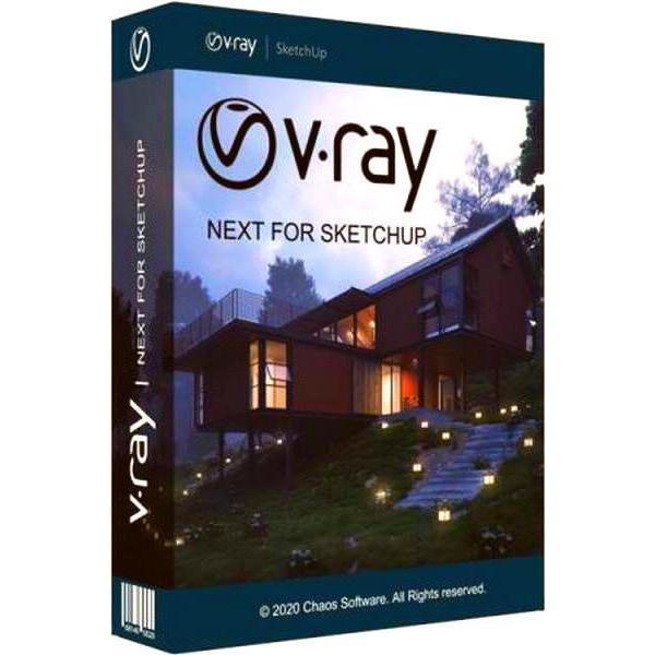 VRAY V-Ray Next 5 For Sketchup 2017 -  2022 Terbaru Untuk Rendering Plugin Pada Aplikasi Sketchup 20