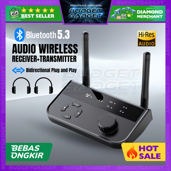 [Promo]Best VIKEFON Bluetooth Adaptor 5.3 Audio Receiver Transmitter Wireless 10m