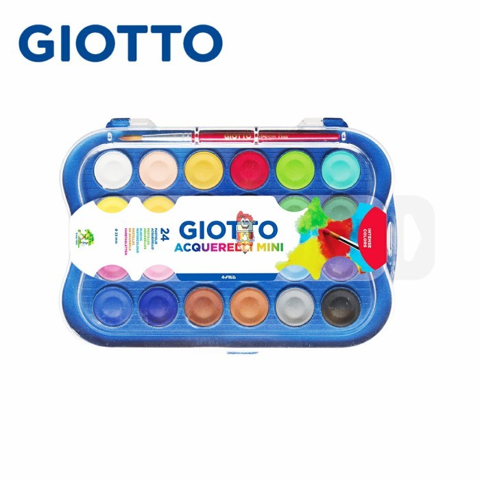 

Giotto mini water color block 24 color 23mm