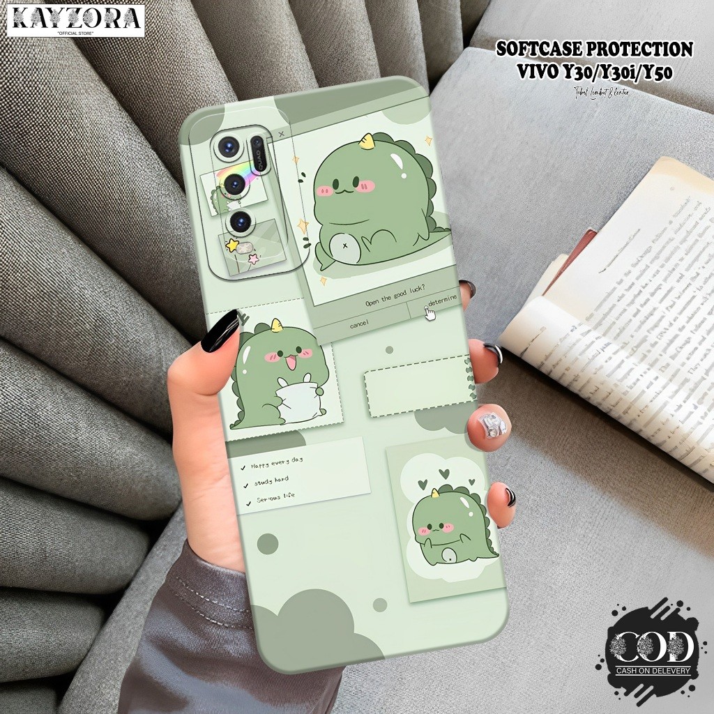 Case VIVO Y30 / Y30i / Y50 Terbaru Fashion Case Kartun Casing VIVO Y30 / Y30i / Y50 Silikon Pro Came
