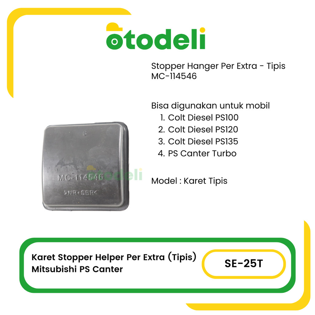Karet Stopper Helper Per Extra Mitsubishi PS Canter Tipis