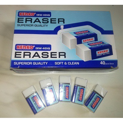 

PENGHAPUS KENKO ERASER ERW-40SQ - Putih HARGA 1Pcs saja