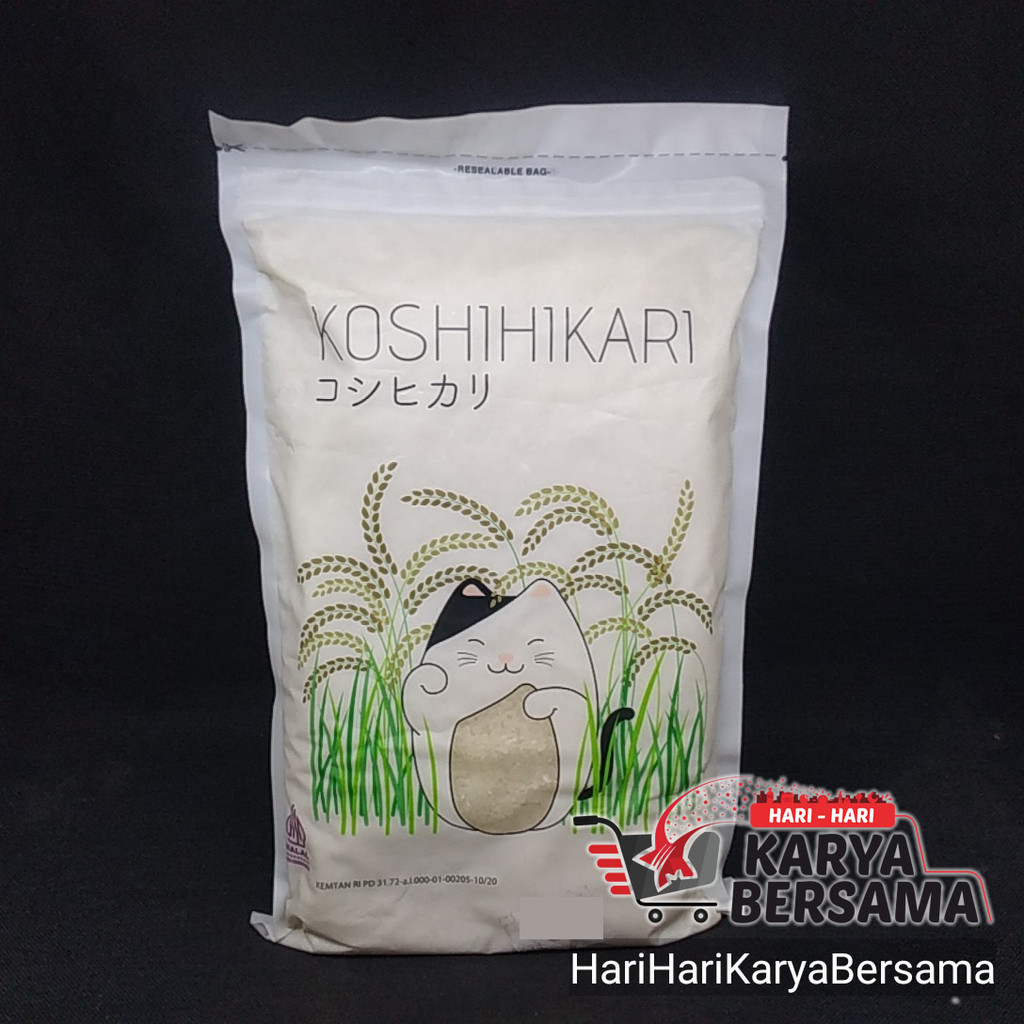 

KOSHIHIKARI BERAS JEPANG 2KG