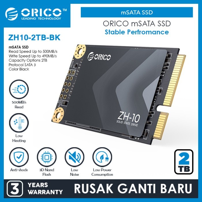 ORICO mSATA SSD 2TB- ZH10