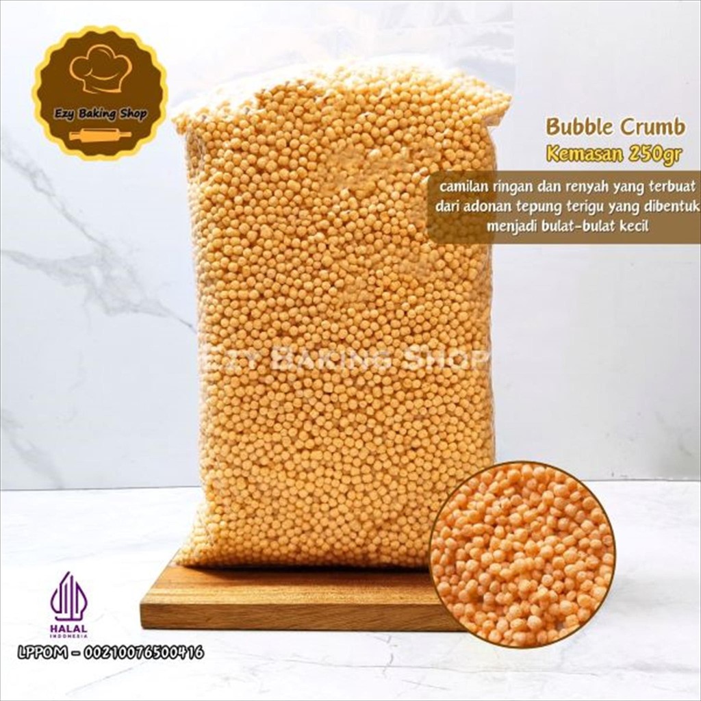 

Bubble Crumb 250gr - Topping Nuget