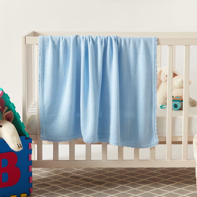 Babyshop Juniors Knitted Cellular Blanket