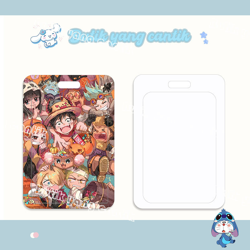 

ID CARD HOLDER, Card Holder Bajak Laut Topi Jerami versi Q, cocok untuk kantor/sekolah, kartu pelajar/kartu transportasi, kartu akses, KTP, Flazz, kartu kredit elektronik dan uang elektronik.