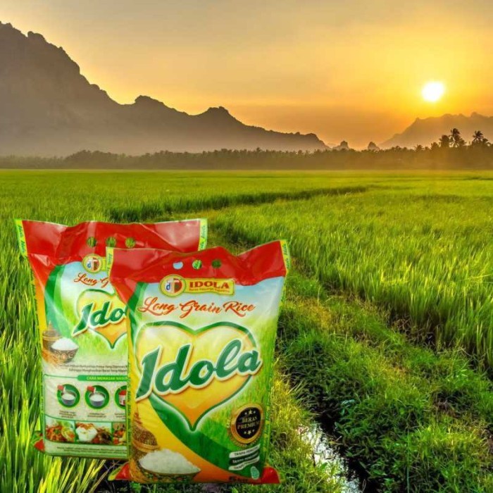 

Original 100% Beras Premium Idola Indonesia Kemasan Merah 5 Kg Pulen Rice GOSEND GRAB SPX