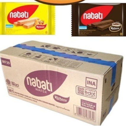 

[1 Dus] Nabati Ecer 2000 - Varian Keju & Cokelat Isi 60 Pcs