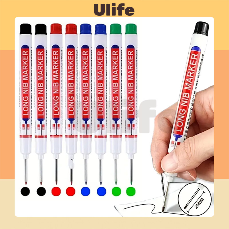 

Spidol Kepala Panjang Long Nib Head Marker Waterproof Permanen