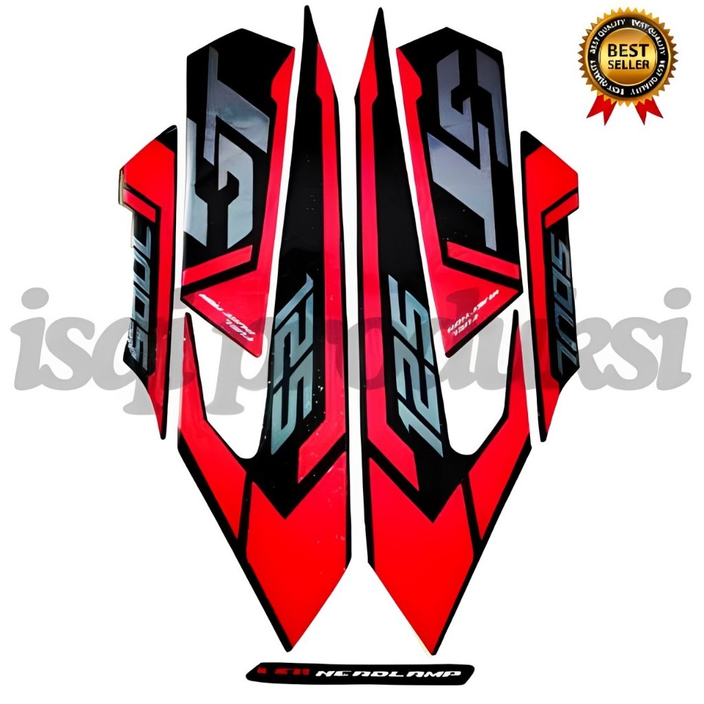 STIKER STRIPING LIS BODY STANDAR YAMAHA MIO SOUL GT 2015 LIS STIKER MIO SOUL GT 2015 Termurah