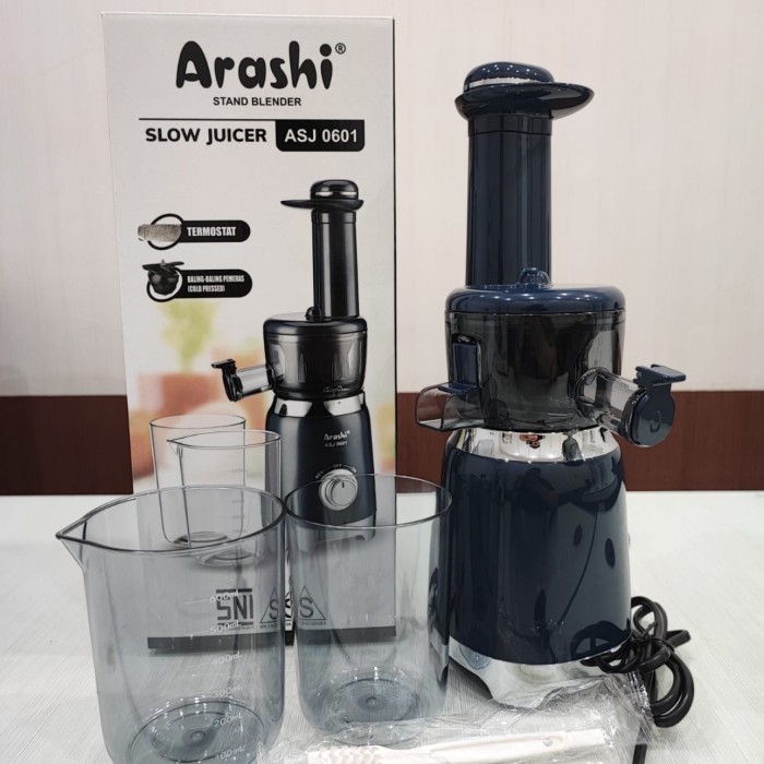 Arashi Slow Juicer ASJ 0601 / Juicer Buah Portable