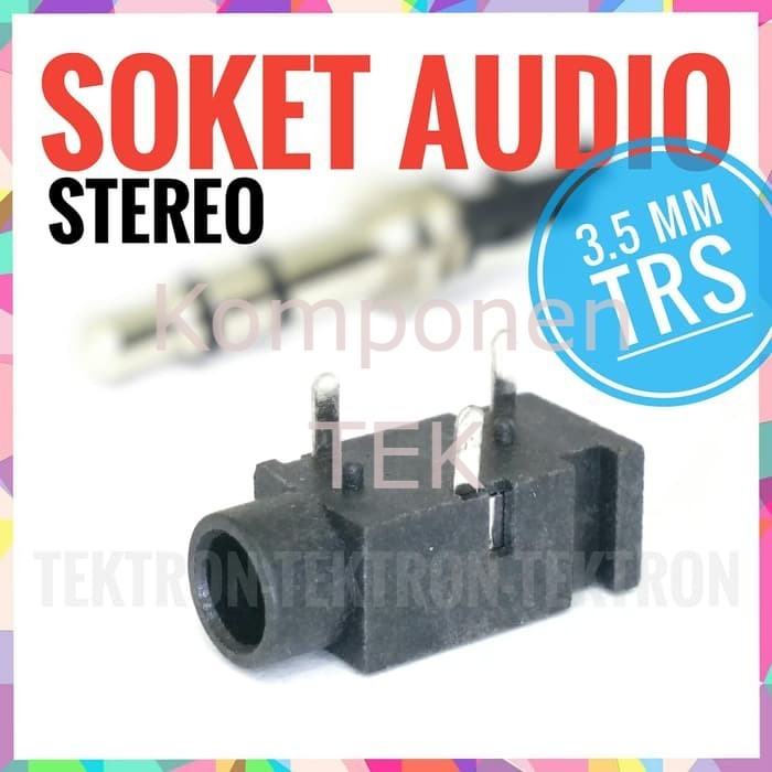 Soket Audio Stereo 3.5mm TRS AKAI mini headphone microphone 3.5 mm