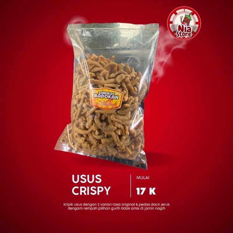 

nia store keripik usus original dan pedas daun jeruk keripik usus daun jeruk usus crispy bayar di tempat bayar di tempat