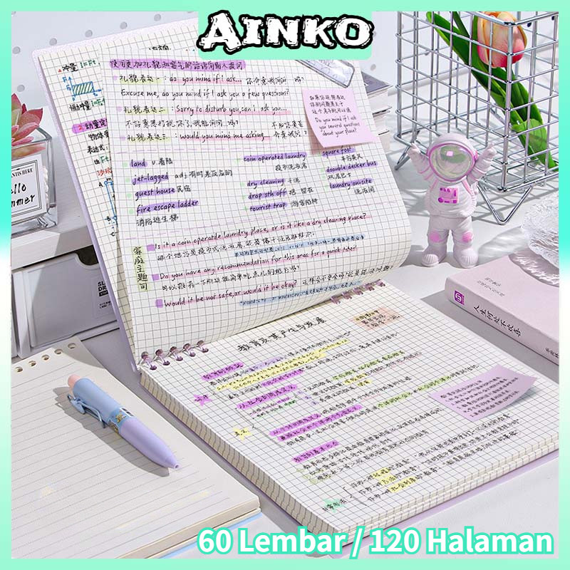 

Notebook Warna Gradasi Buku B5 Flip Vertikal / Notebook Buku Binder B5 / Tulis Sekolah Lucu Buku Notebook Aesthetic / Binder 360 Derajat Notebook