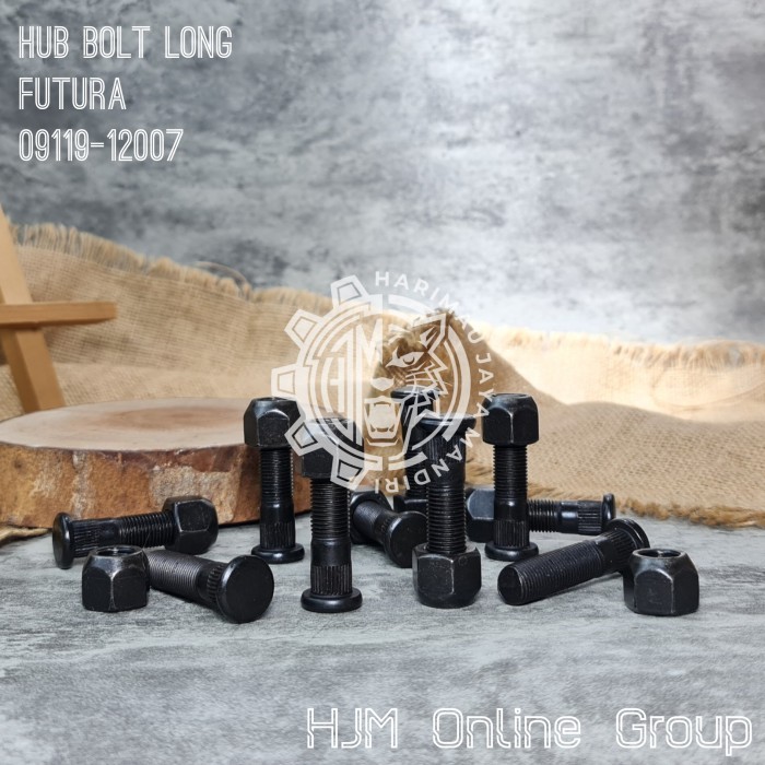 TGR99 HUB BOLT LONG - BAUT RODA PANJANG FUTURA / CARRY / ST100 / EXTRA / APV