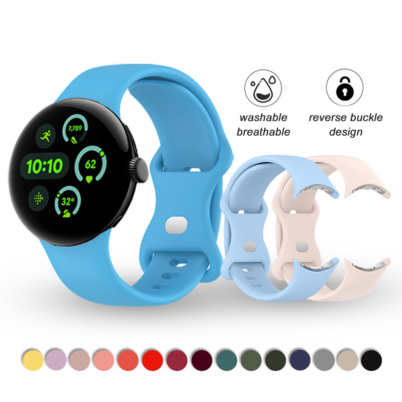 Watch Bands for Google Pixel Watch 3 41mm 45mm/Pixel Watch 2 Band Comfortable Strap for Google Pixel