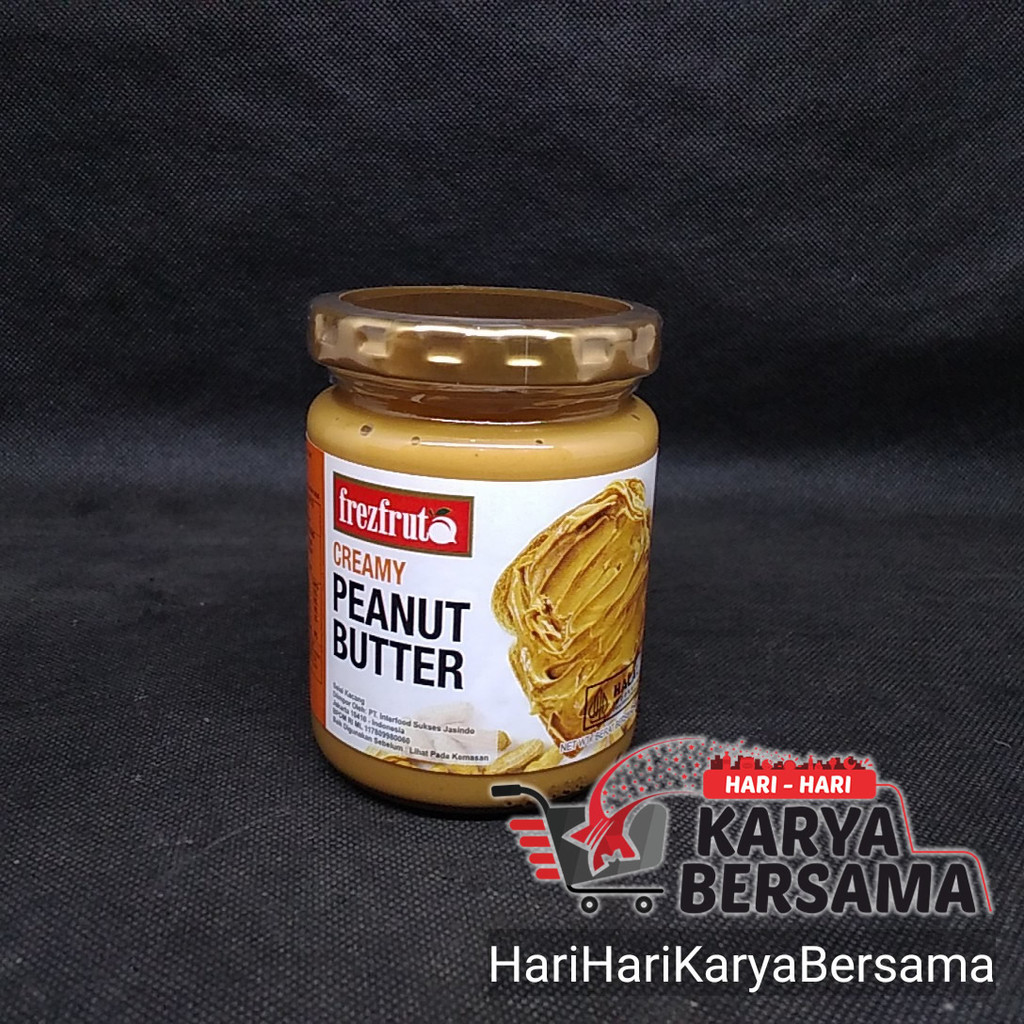 

SELAI FREZFRUTA SELAI RASA CREAMY PEANUT BUTTER BOTOL 290GR