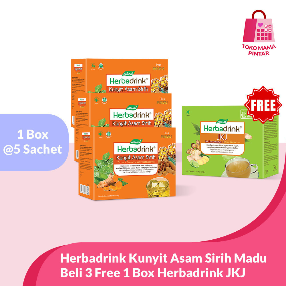 

Bundling HERBADRINK KUNYIT ASAM SIRIH MADU