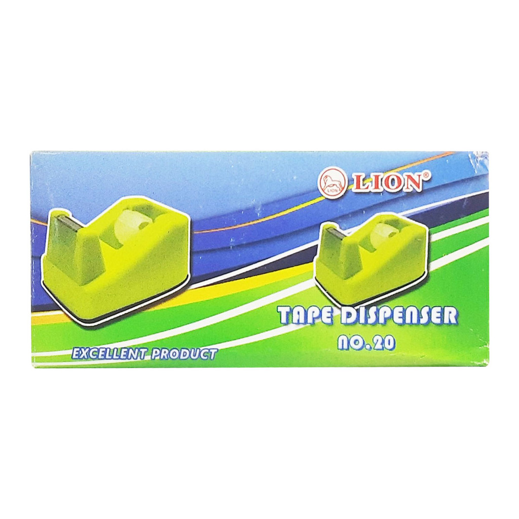 

Tape Dispenser LION No.20 Pemotong Isolasi 1pcs