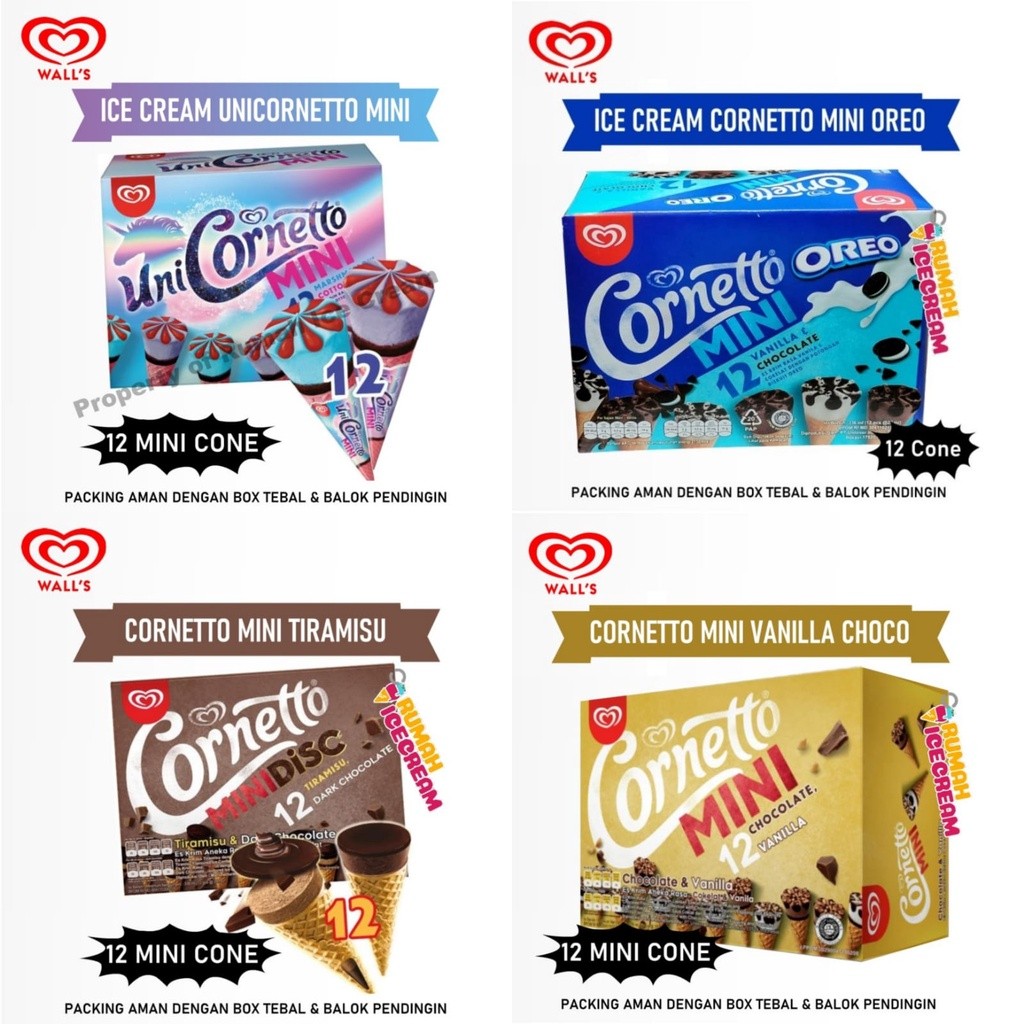

Ice Cream Cornetto Mini wall's