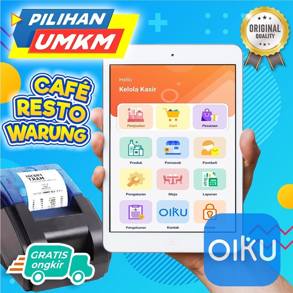 Aplikasi Kasir Android Khusus Untuk Cafe Restoran Warung Makan