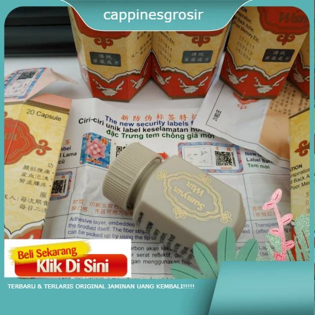 

【Top】 FLASH SALE!!! PRODUCT BEST SELLER Samyunwan Wisdom Kapsul Herbal Penggemuk Badan Terbaik original 100% free cod seluruh indonesia ^_^