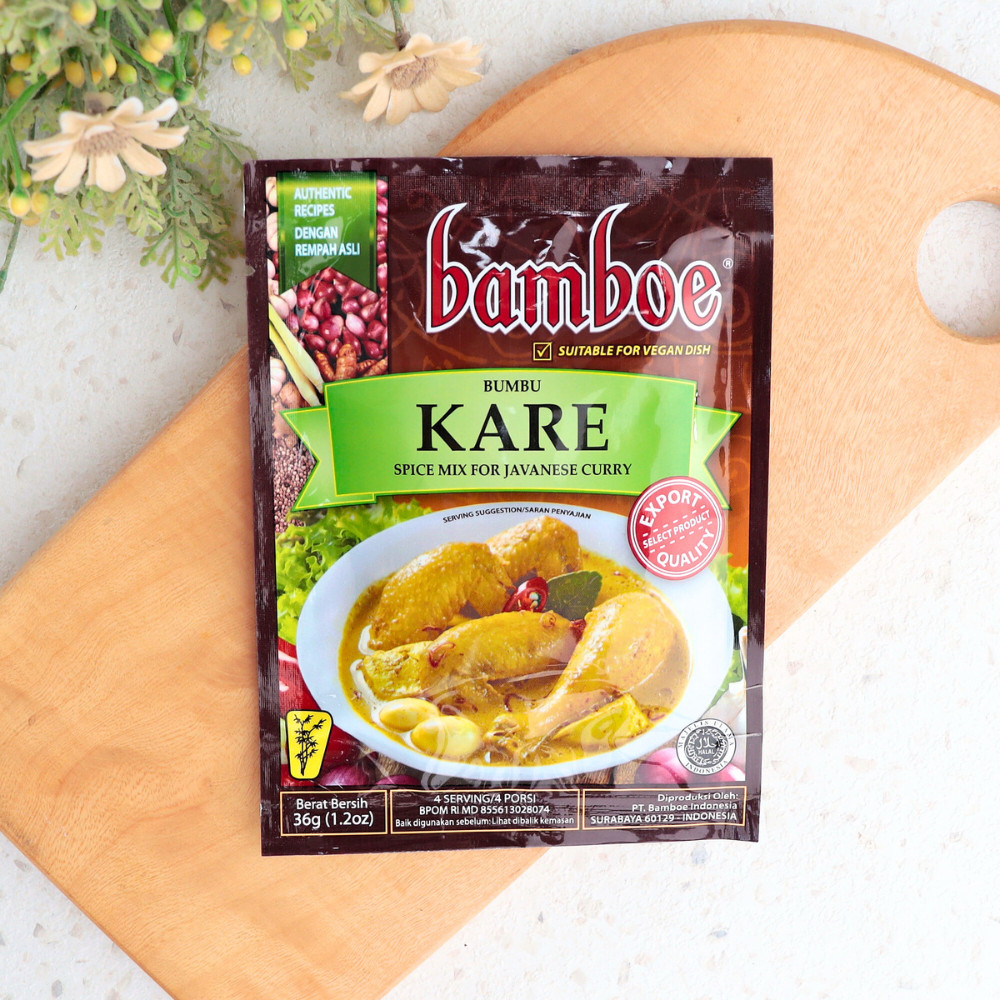 

Bumbu Kare Spice Mix Javanese Curry - Bamboe Organic