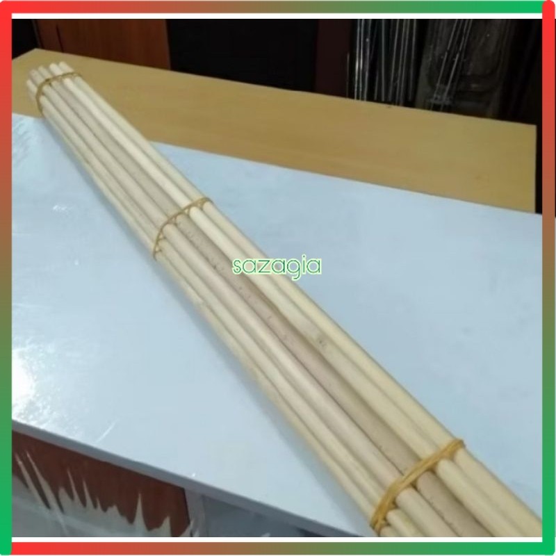 (SG) Dowel Kayu Ukuran Diameter 10mm Panjang 60cm