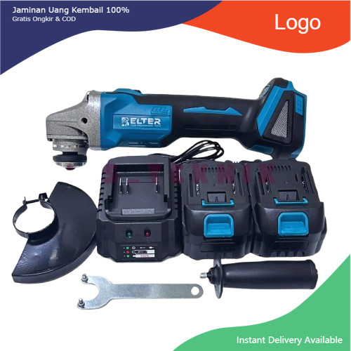 Brushless 450W Gerinda Baterai 4Inch Mesin Gerinda Baterai Tangan Cordless Angle Grinder Mesin Gerin