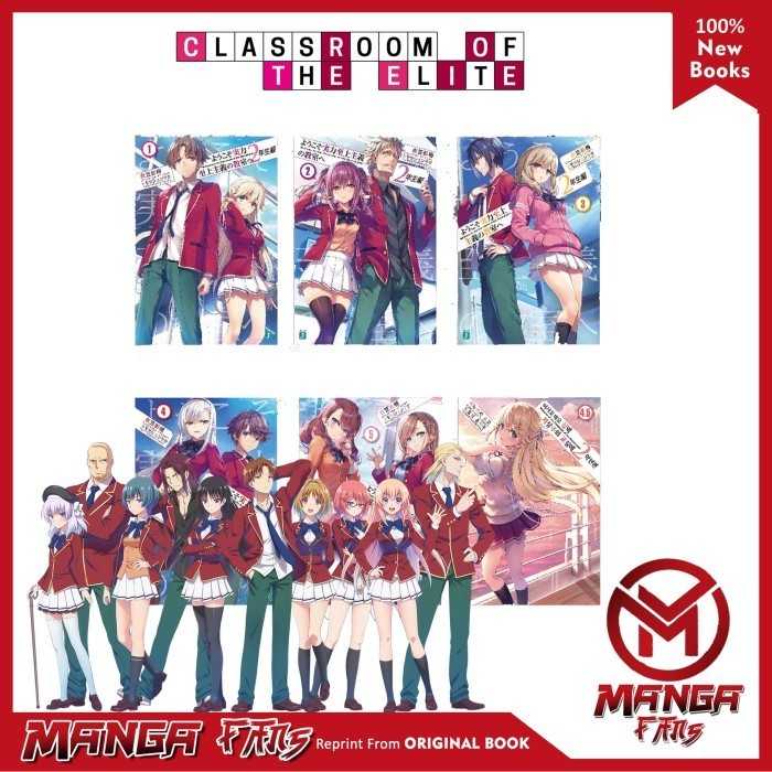 Classroom of the Elite || Classroom of the Elite Year 2 (Light Novel) english  - MangaFans
